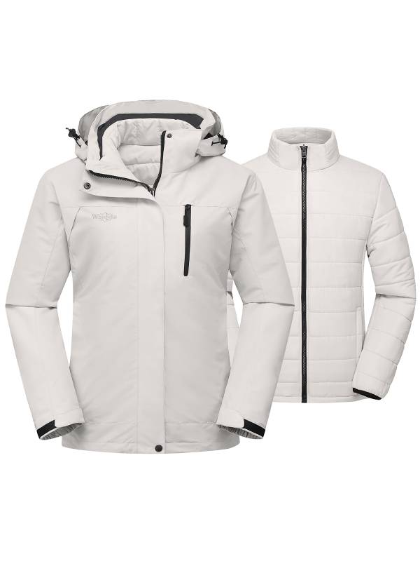 Women's 3-in-1 Ski Jacket – Waterproof