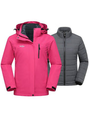 Women's 3-in-1 Ski Jacket – Waterproof