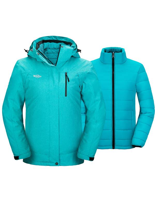 Women's 3-in-1 Ski Jacket – Waterproof