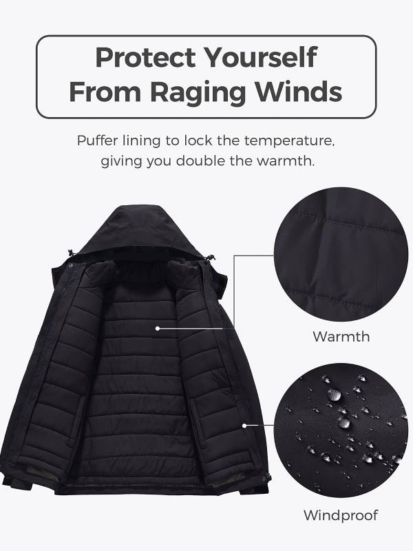 Women's 3-in-1 Ski Jacket – Waterproof