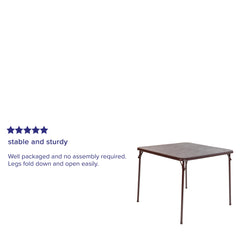 Foldable Card Table – Portable&Durable Table