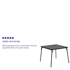 Foldable Card Table – Portable&Durable Table