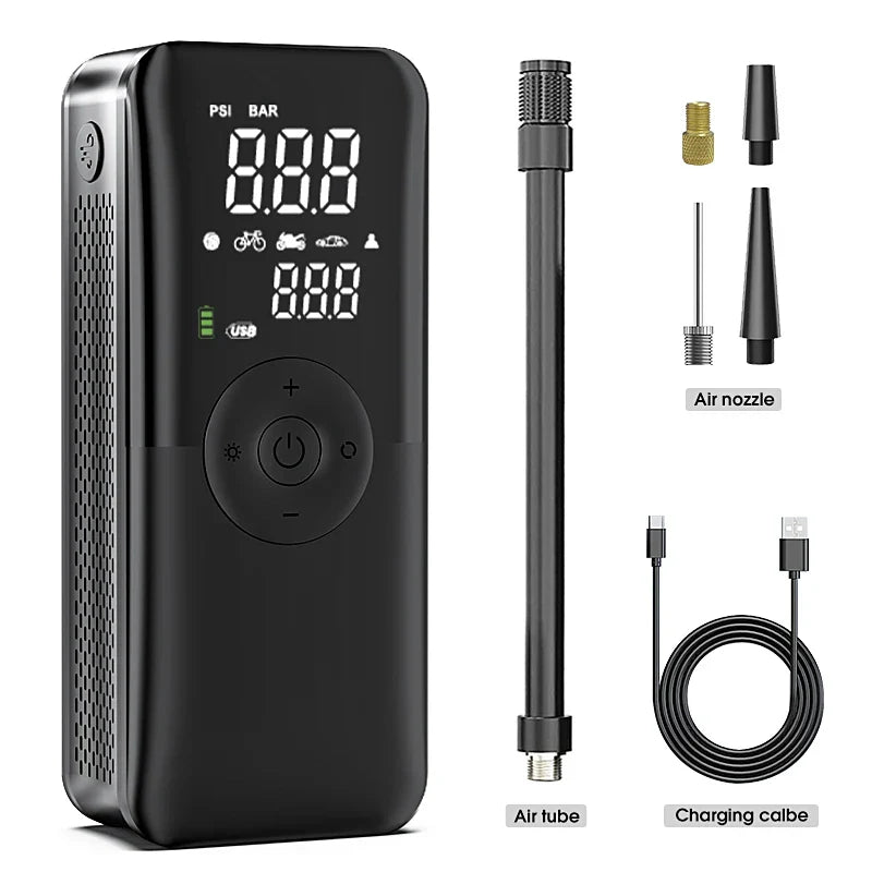 Portable Digital Cordless Tire Inflator for Car