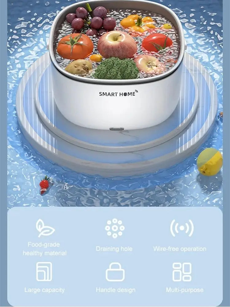 Electric Vegetable Cleaning Machine