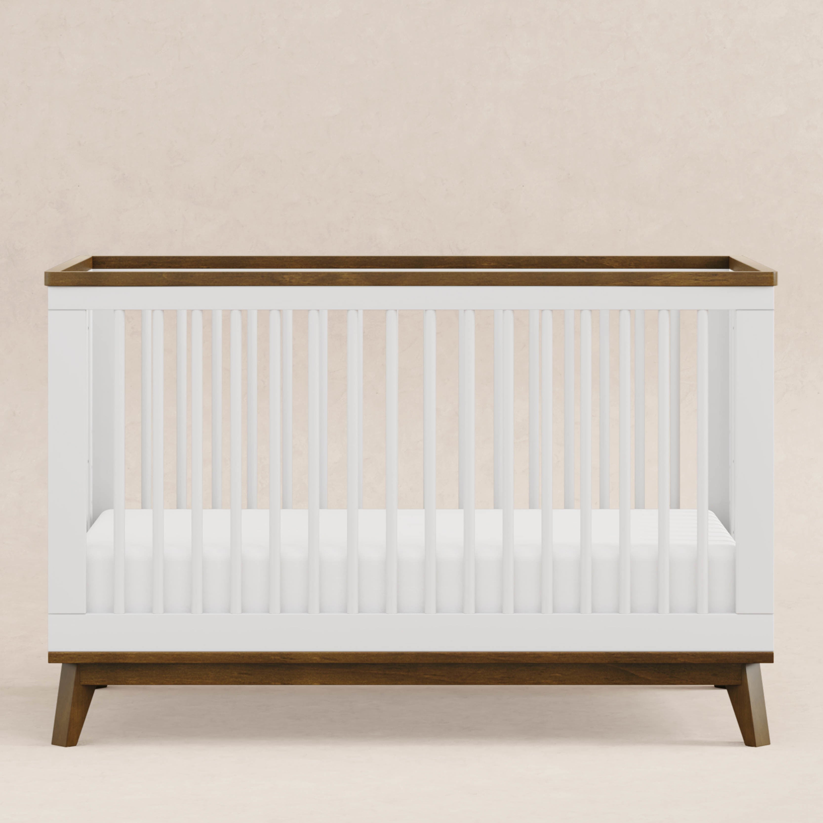 3-in-1 Convertible Crib with Toddler Bed Conversion Kit