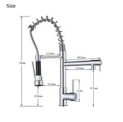 Rozin 3-in-1 Kitchen Faucet – Multi-Functional Durable