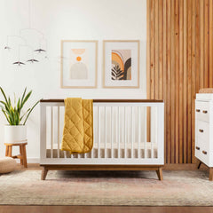 3-in-1 Convertible Crib with Toddler Bed Conversion Kit