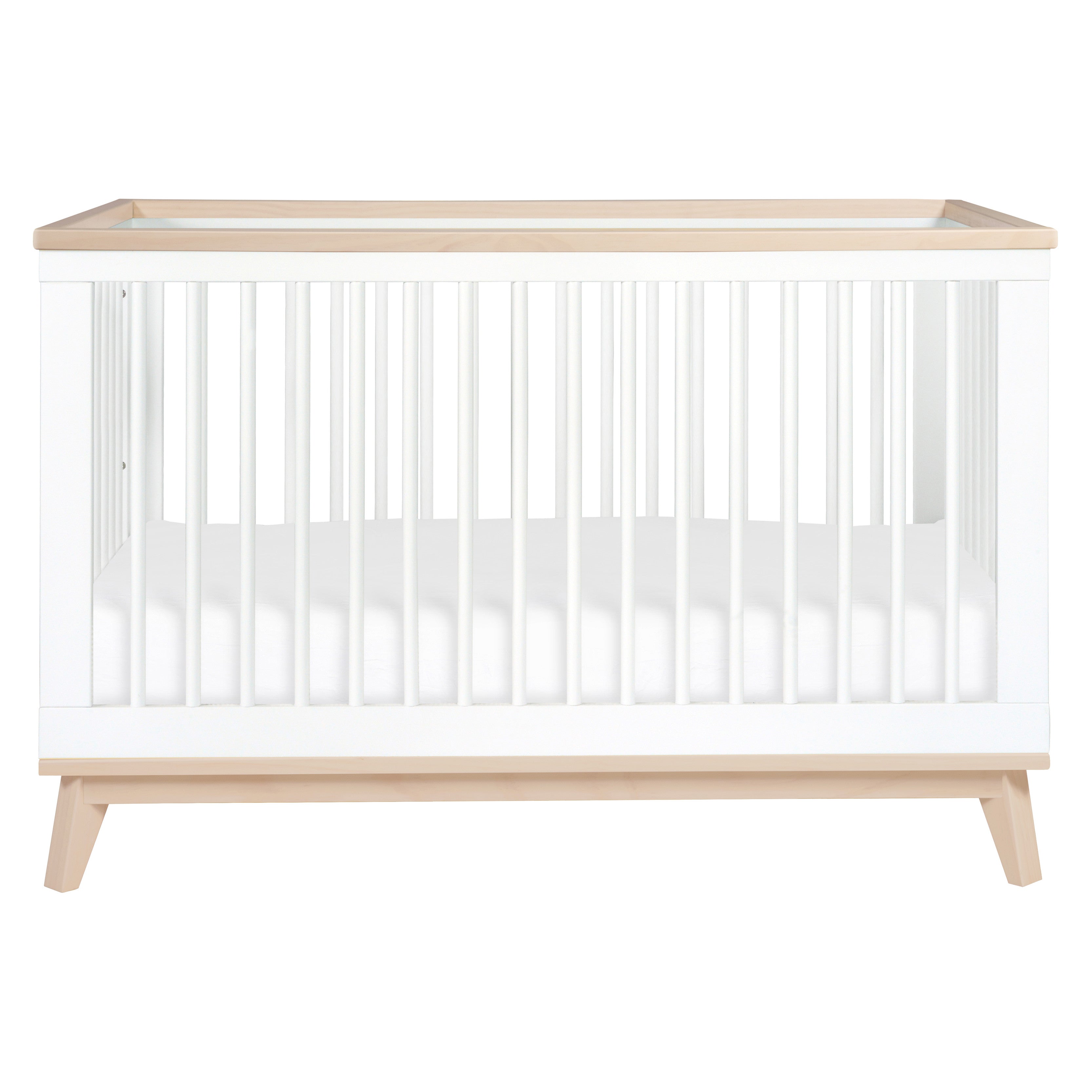 3-in-1 Convertible Crib with Toddler Bed Conversion Kit