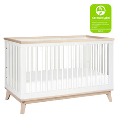 3-in-1 Convertible Crib with Toddler Bed Conversion Kit