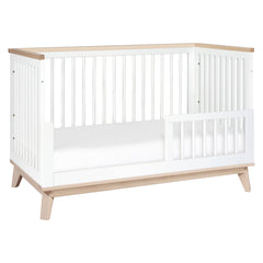 3-in-1 Convertible Crib with Toddler Bed Conversion Kit